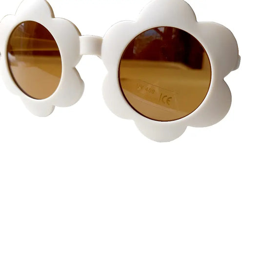 Lunettes de soleil fleur uni - Happy by lies