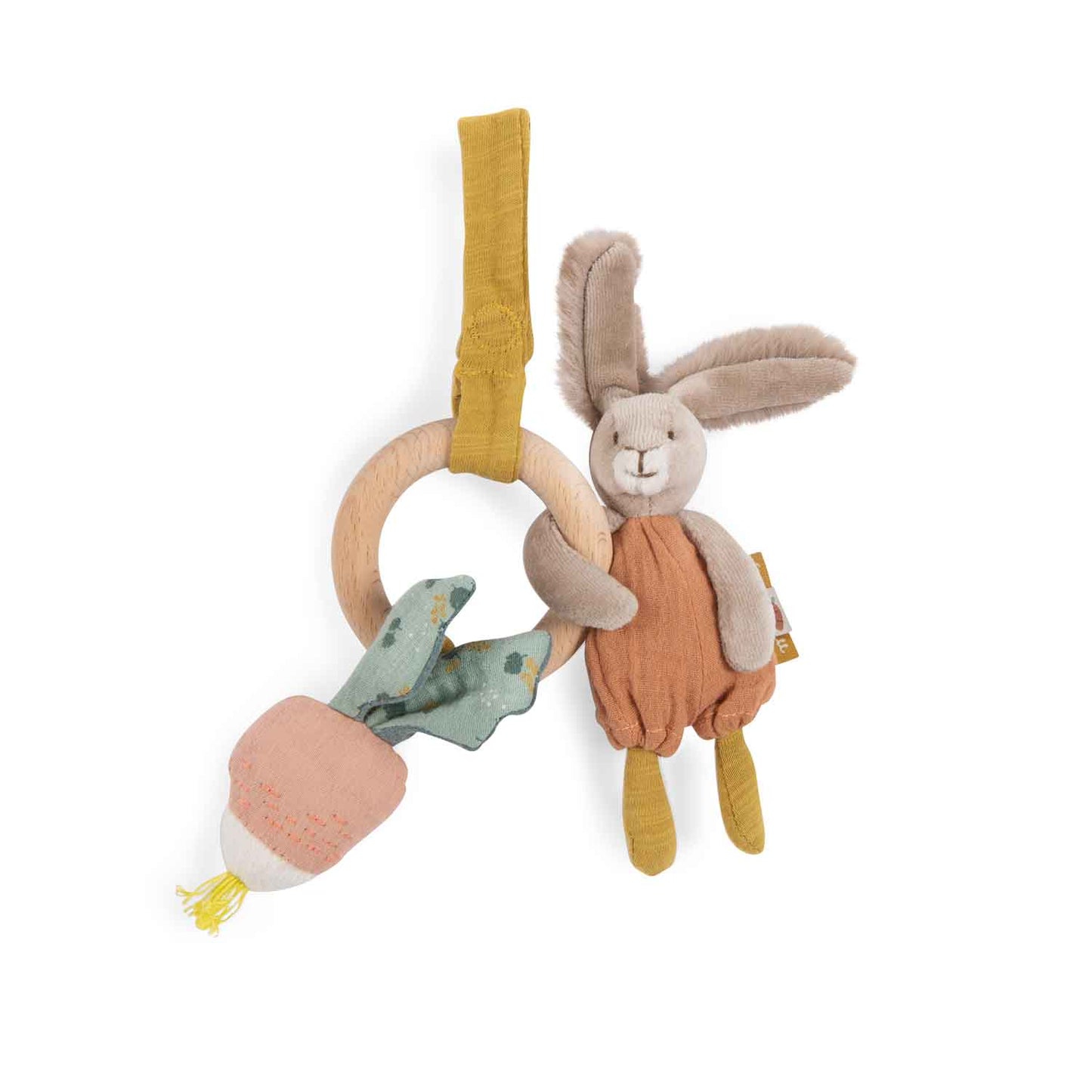 Hochet 3 petits lapins - Moulin Roty