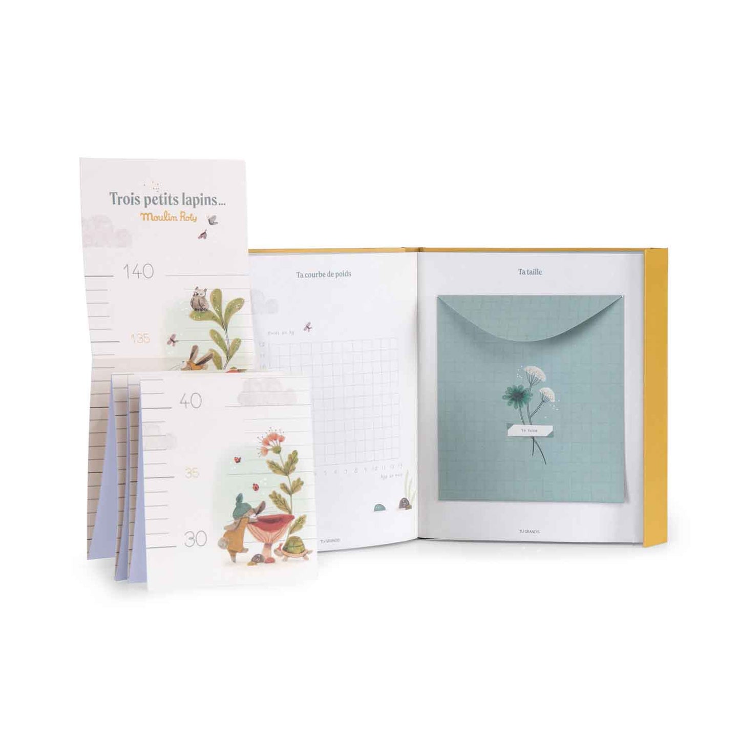Livre de naissance - 3 petits lapins