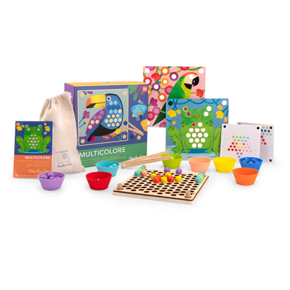 Multicolore jeu de tri Les Toupitis MR
