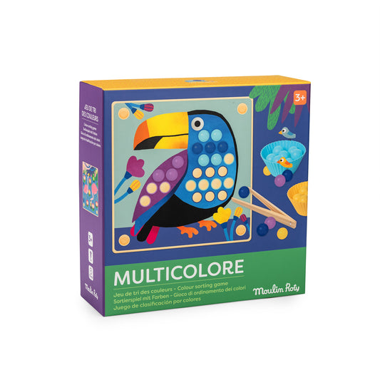 Multicolore jeu de tri Les Toupitis MR