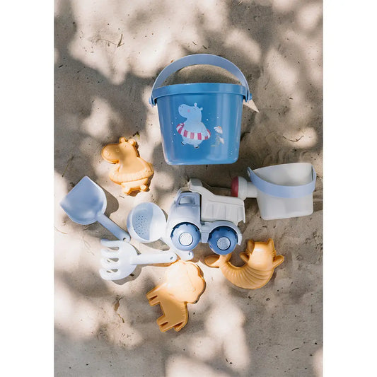 Seau plage - hippo
