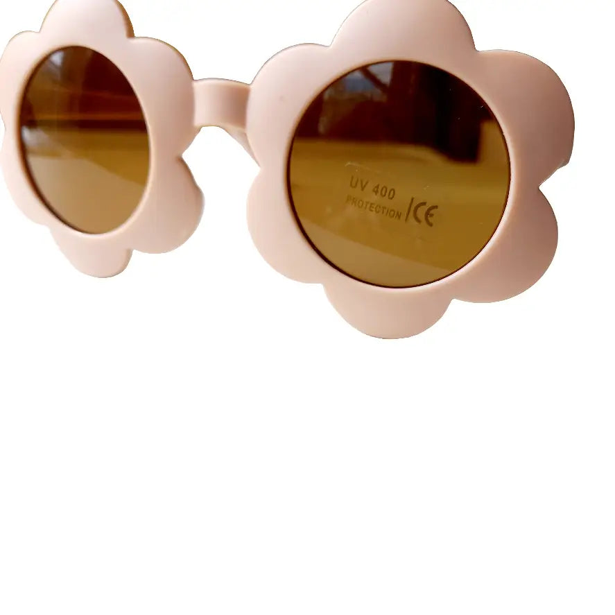 Lunettes de soleil fleur uni - Happy by lies