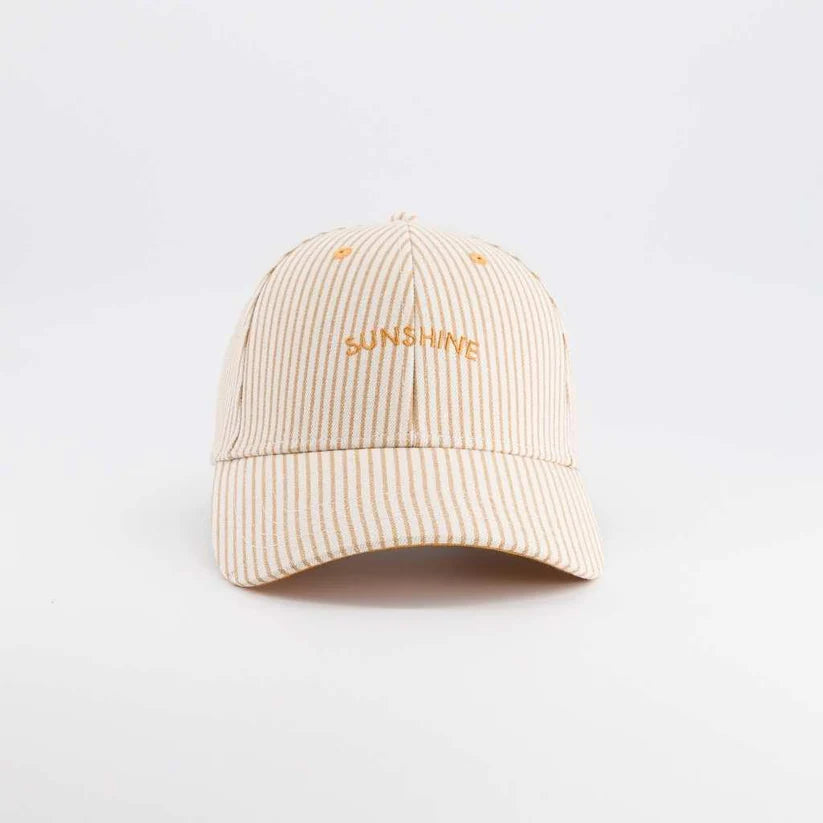 Casquette enfant sunshine jaune - Chamaye