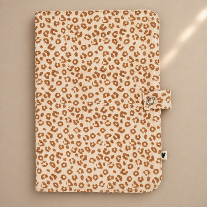 Protège carnet de santé - léopard