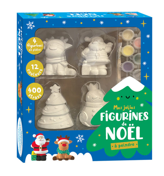 Jolies figurine noël à peindre