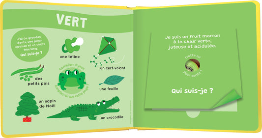 Livres odeurs mes premières couleurs