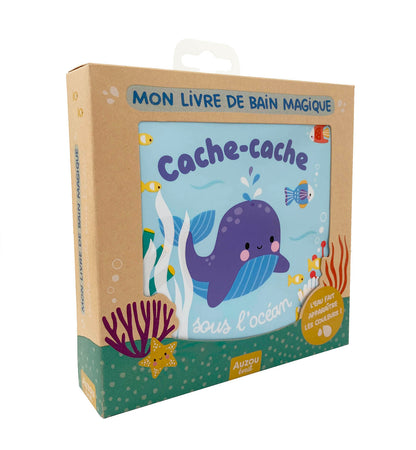 Mon livre de bain magique Cache-cache - Auzou