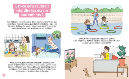 Mes docs et moi - Je suis accro aux écrans, que faire ? - Auzou