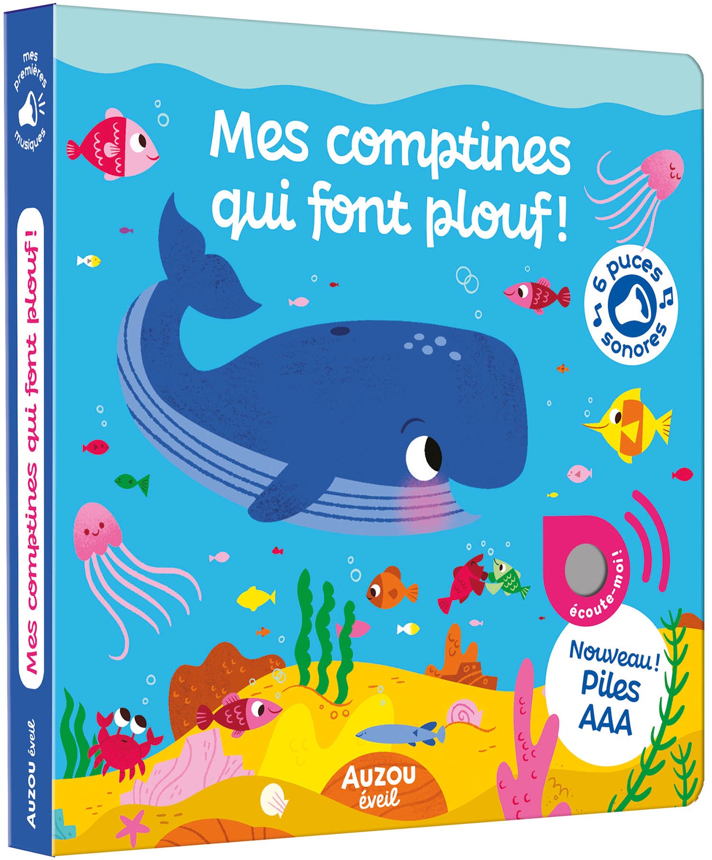 Mes premiers sonores – Comptines – Auzou