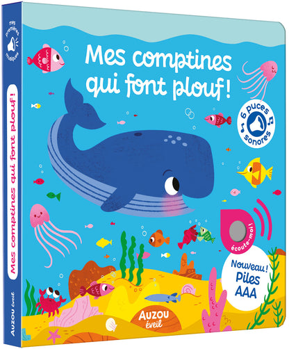 Mes premiers sonores – Comptines – Auzou