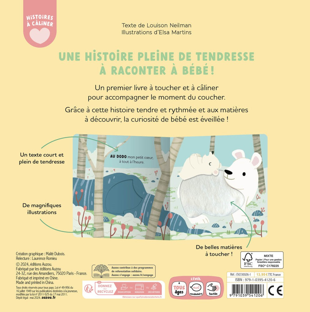 Livre Histoires à câliner - Auzou