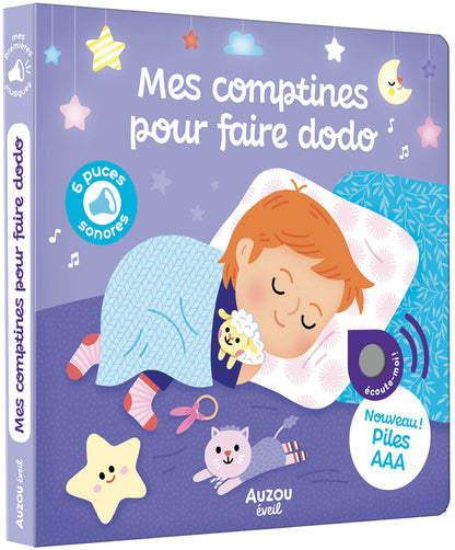 Mes premiers sonores – Comptines – Auzou