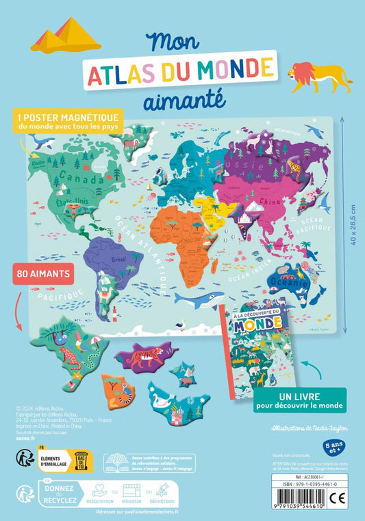 Mon premier atlas du monde - Auzou