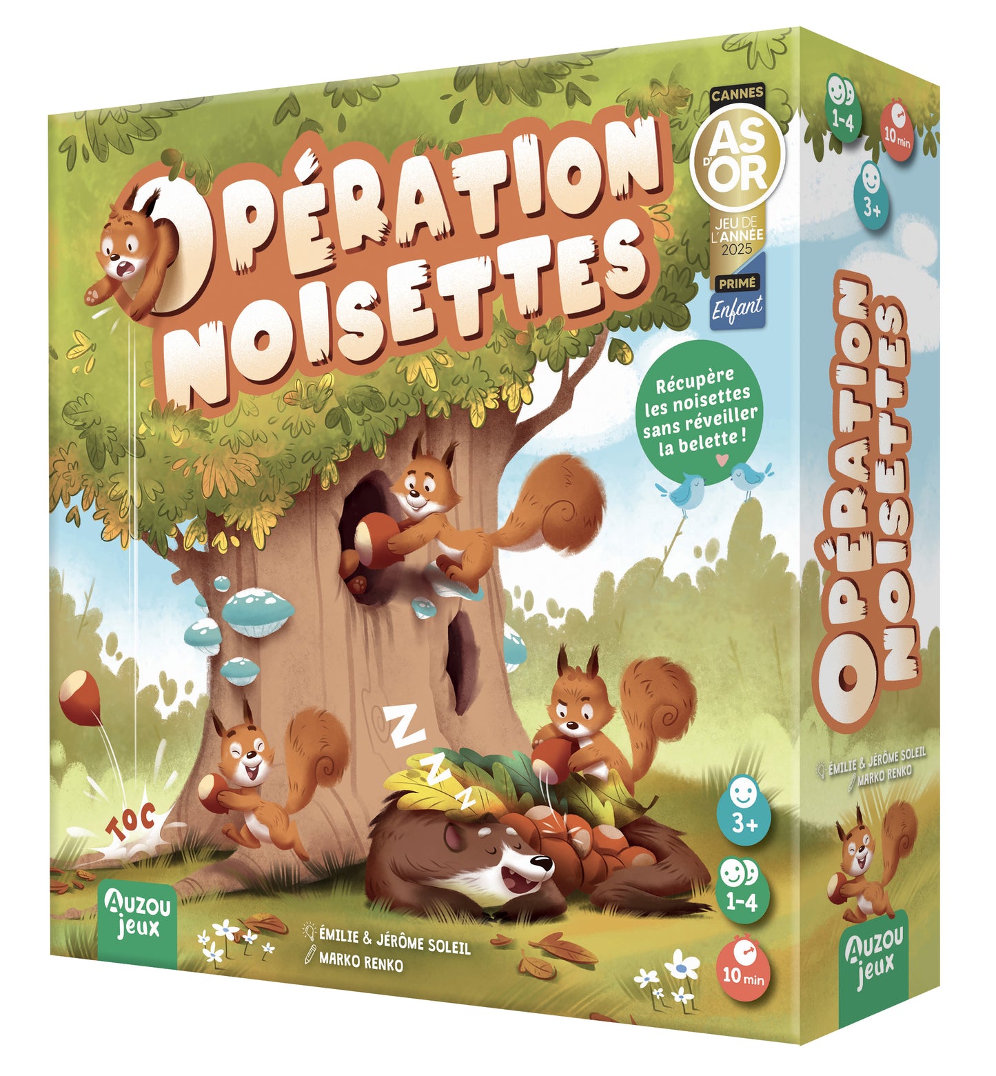 Opération noisette - Auzou