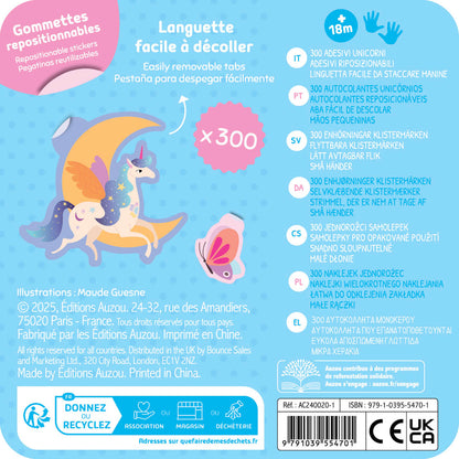 Boîte métal 300 gommettes - Auzou