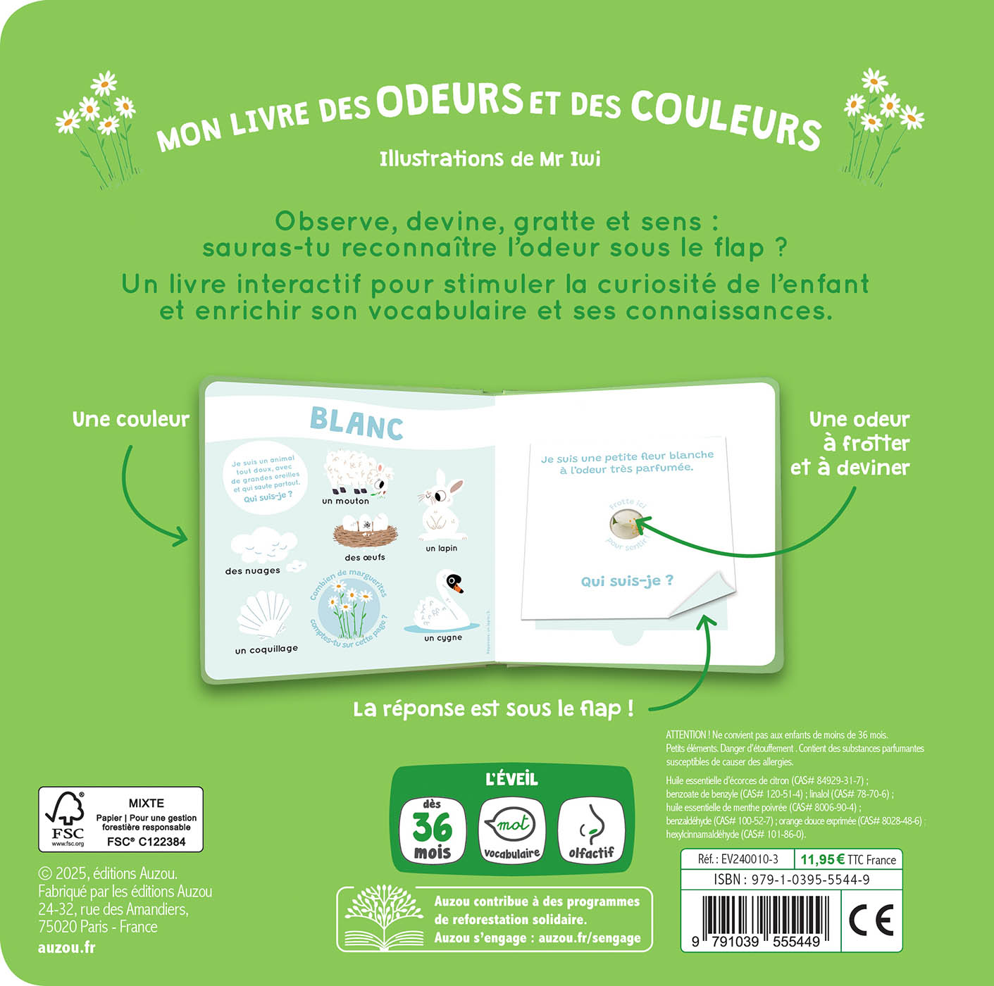 Livres odeurs la nature