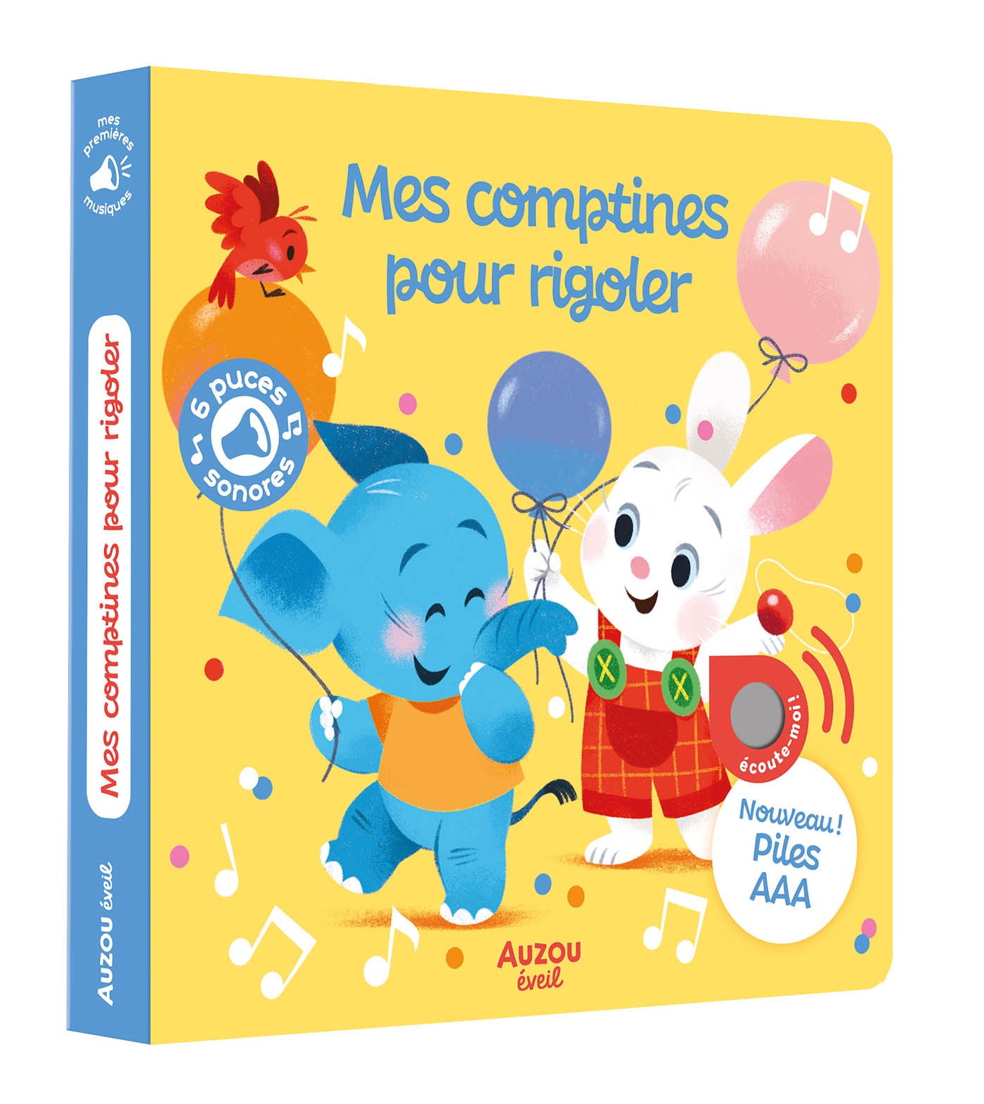 Mes premiers sonores – Comptines – Auzou