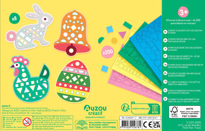 Ma pochette d’artiste – 200 gommettes mousse - Auzou