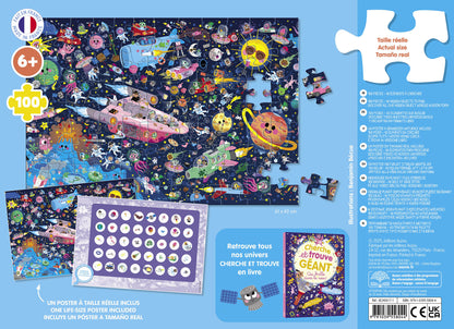Puzzle 100 pièces - Cherche et trouve - Auzou