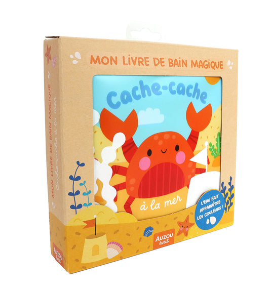 Mon livre de bain magique Cache-cache - Auzou