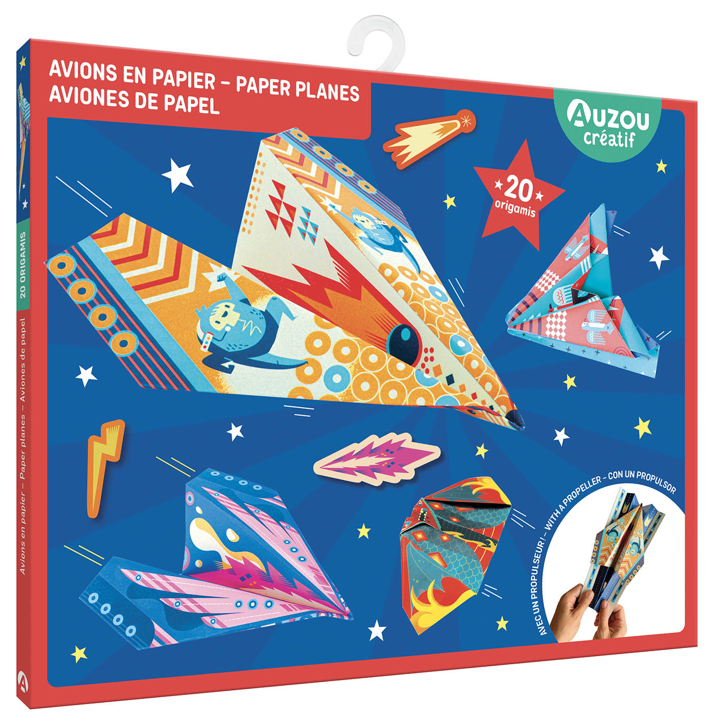 Ma pochette d’artiste – Mes avions en papier – Auzou