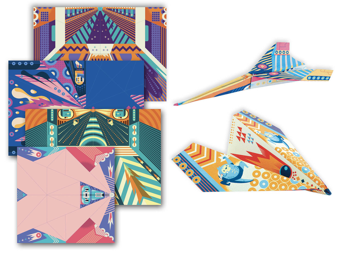 Ma pochette d’artiste – Mes avions en papier – Auzou
