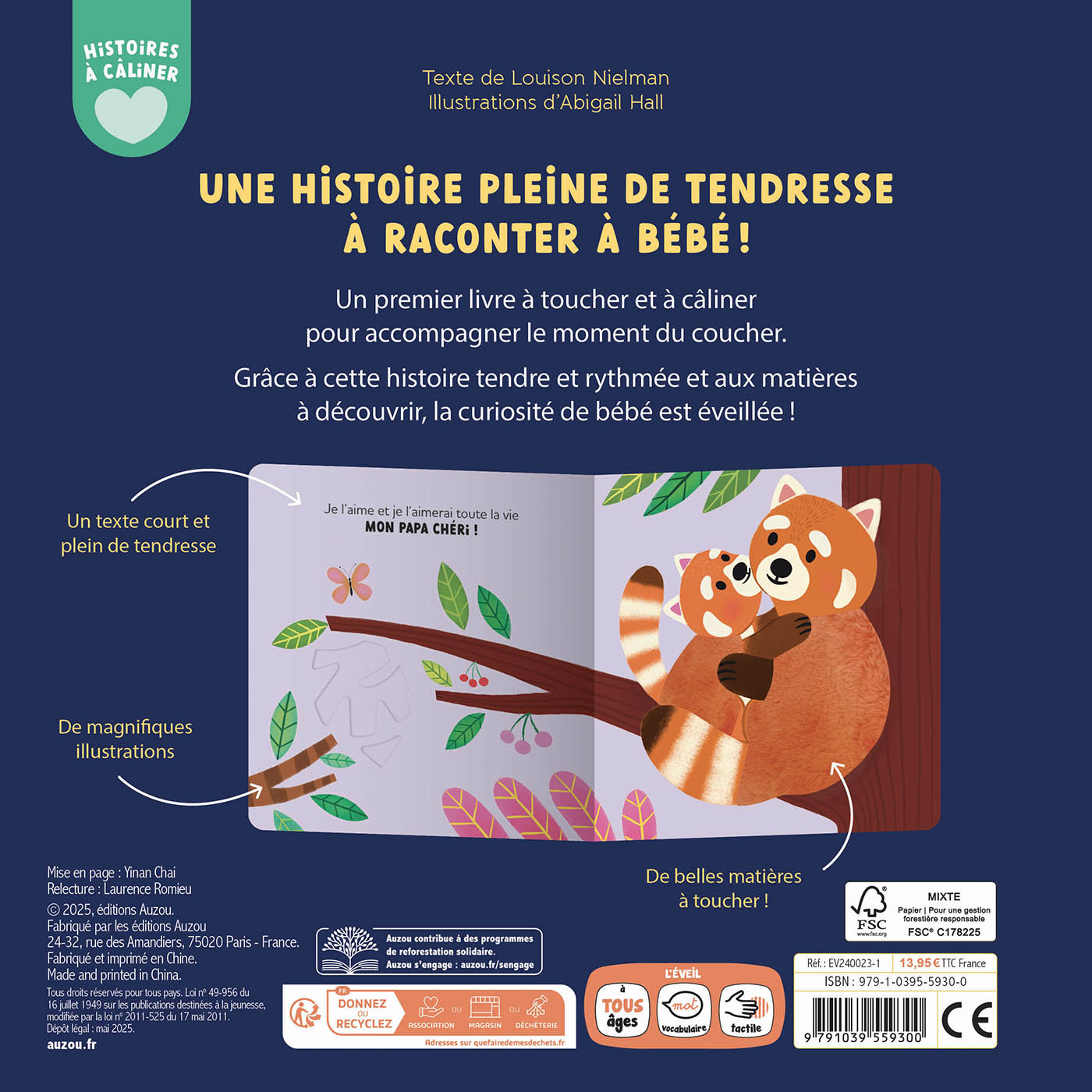 Livre Histoires à câliner - Auzou