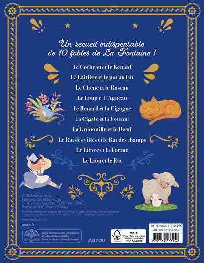 Fables de la fontaine - Auzou