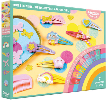 Mon semainier de barrettes - Auzou