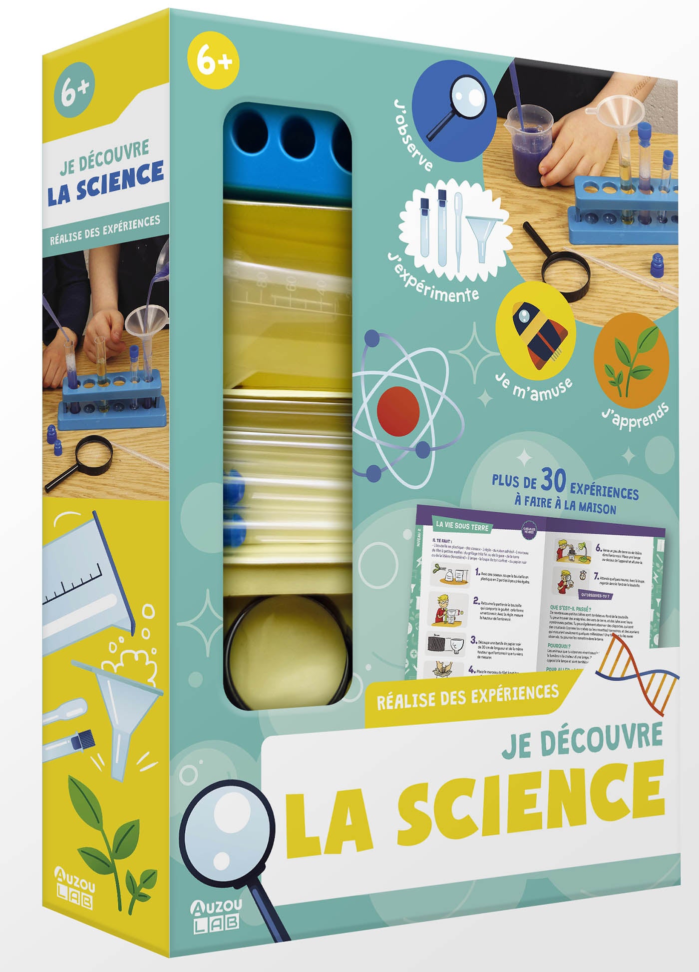Coffret Auzou Lab’ – Je découvre - Auzou