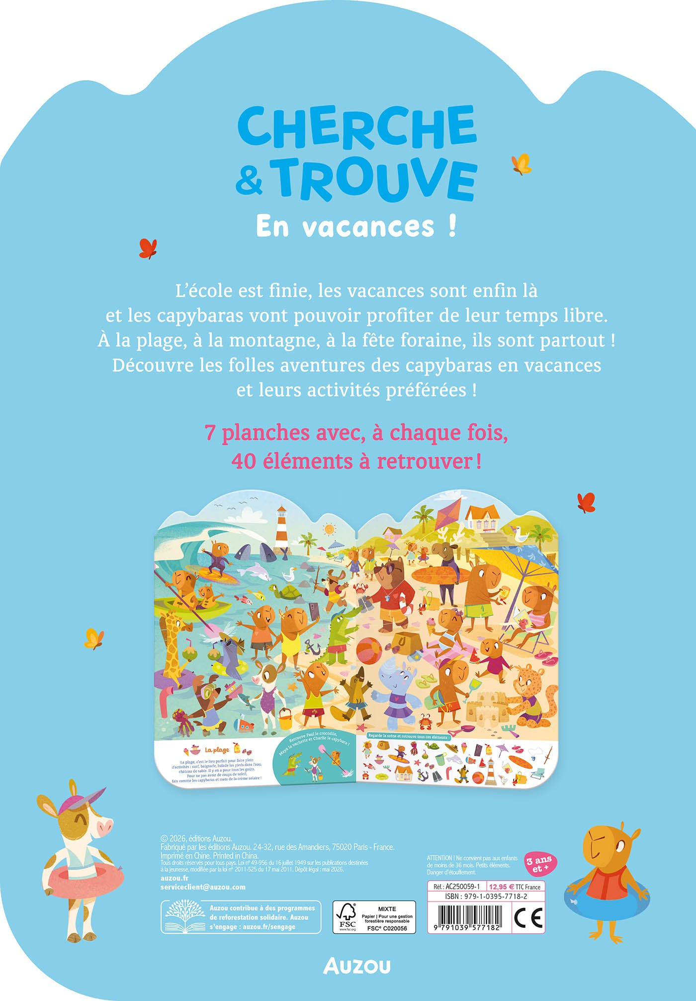 Cherche et trouve en vacances