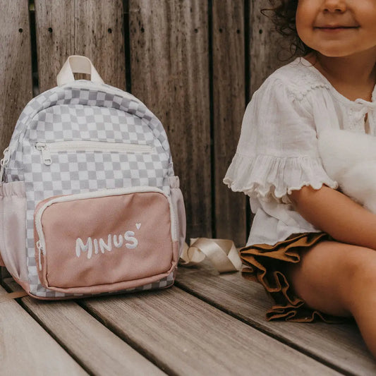 Sac à dos maternelle - petits carreaux