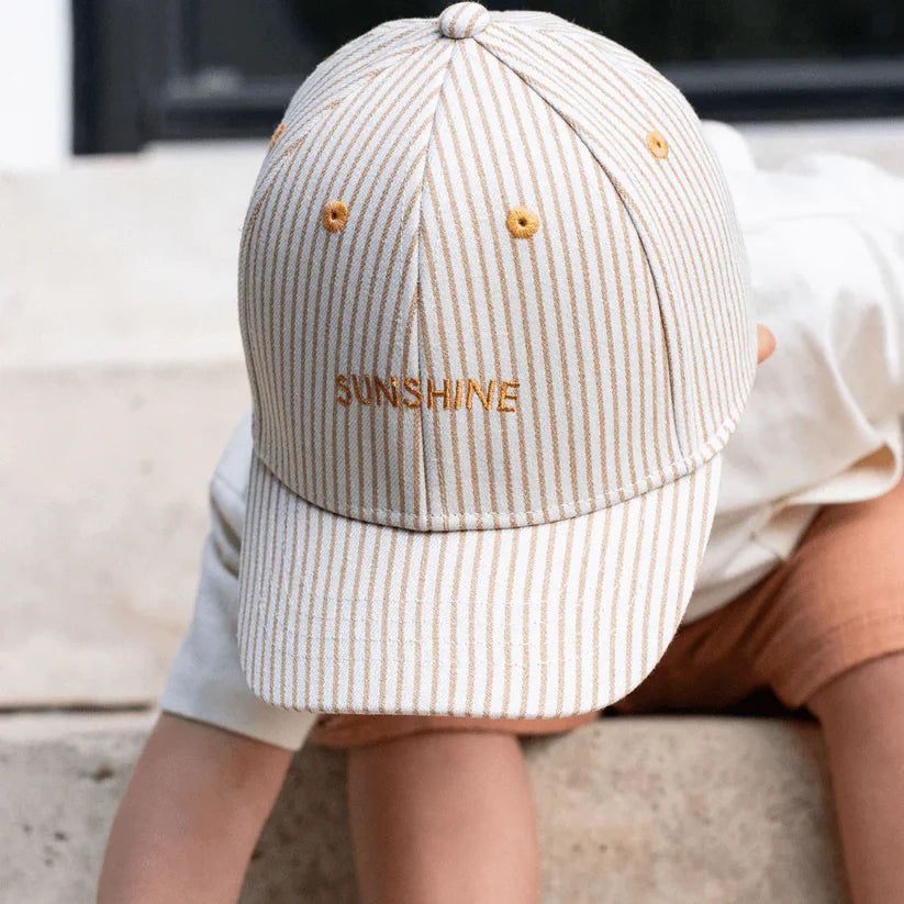 Casquette enfant sunshine jaune - Chamaye