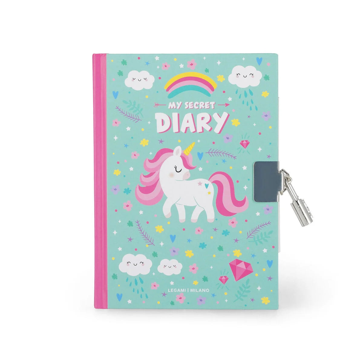 Carnet à secret - Journal intime avec cadenas - Legami