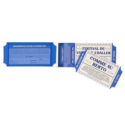 Carnet de 24 bons pour Papa ou Maman - Legami