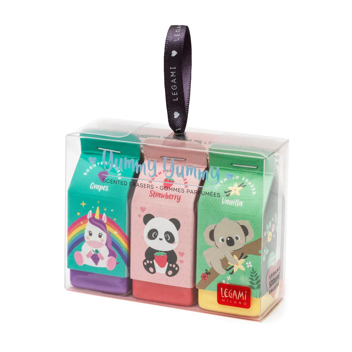 Set de 3 gommes parfumées Yummy Yummy - Legami