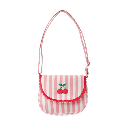 Sac cerise à rayure rose - Rockahula