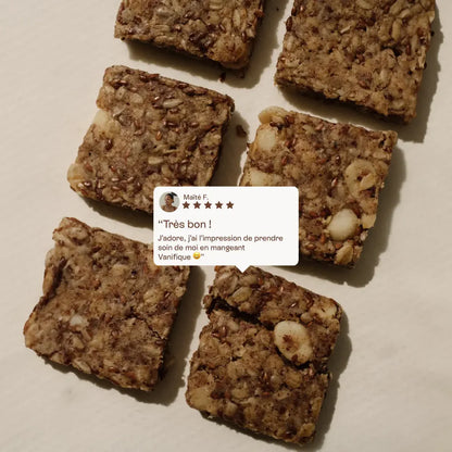Vanifique - Snack vanille macadamia grossesse et conception - Jolly Mama