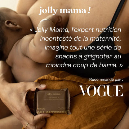 Cho-chocolat - Snack chocolat pour l’allaitement - Jolly Mama