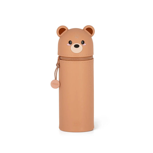 Trousse 2-en-1 en silicone souple Kawaii - Legami
