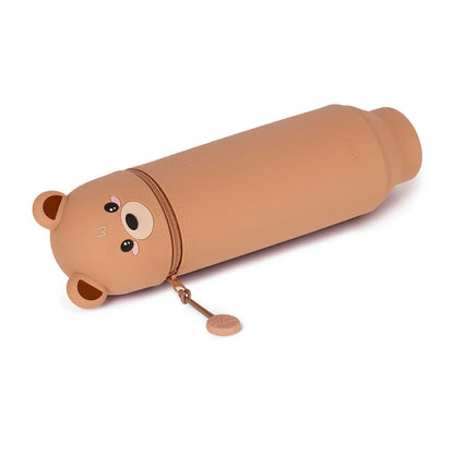 Trousse 2-en-1 en silicone souple Kawaii - Legami