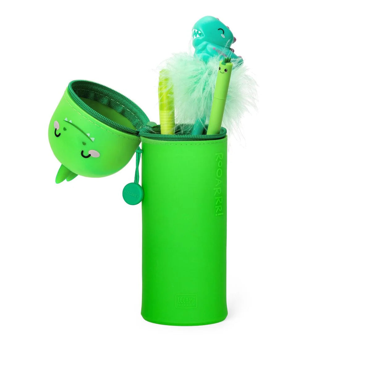 Trousse 2-en-1 en silicone souple Kawaii - Legami