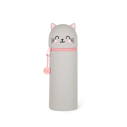 Trousse 2-en-1 en silicone souple Kawaii - Legami