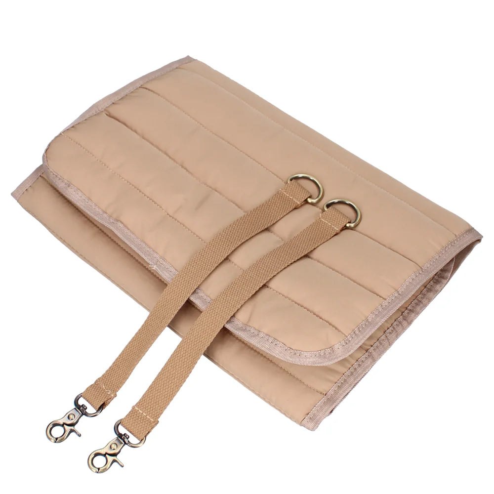 Sac à langer matelassé - marron