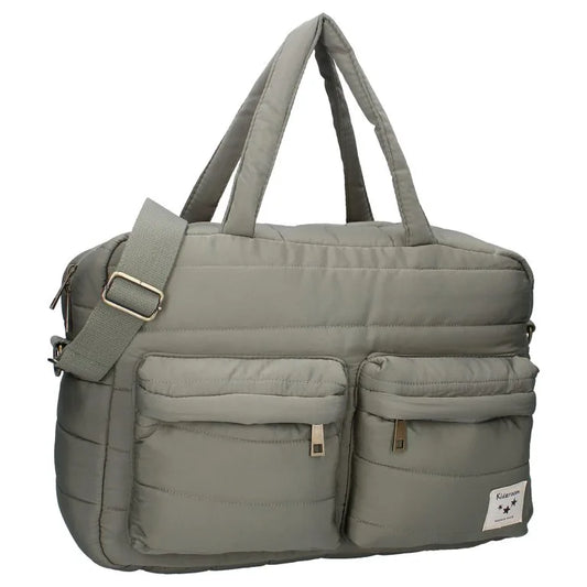 Sac à langer matelassé - vert sauge