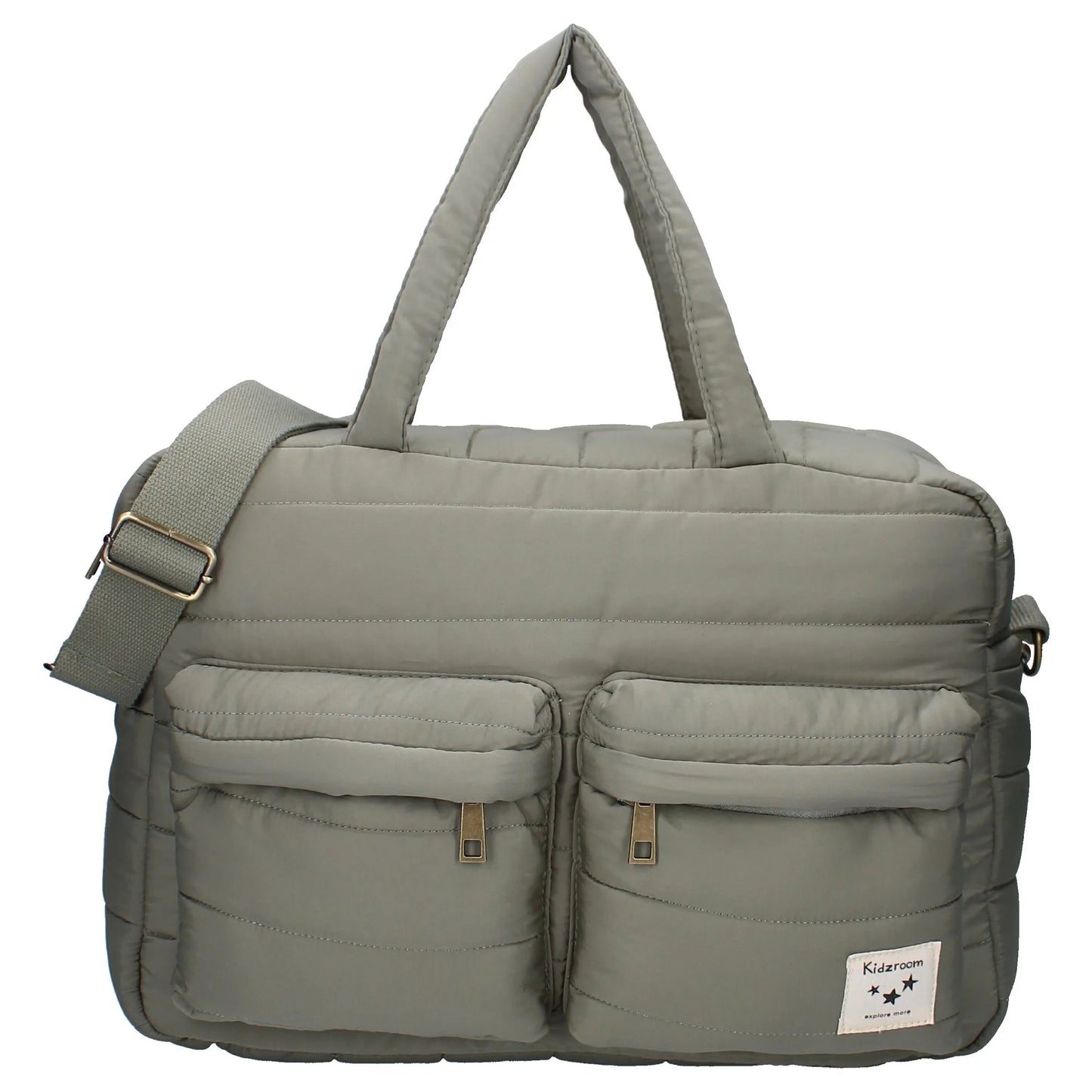 Sac à langer matelassé - vert sauge