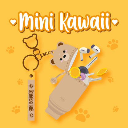 Porte-monnaie porte-clés Mini Kawaii - Legami