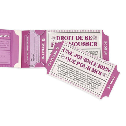 Carnet de 24 bons pour Papa ou Maman - Legami