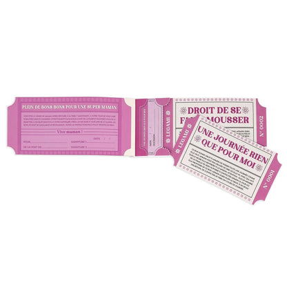 Carnet de 24 bons pour Papa ou Maman - Legami
